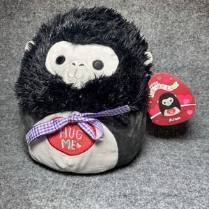 Kellytoy Squishmallows Aron Gorilla Plush Toy Stuffed Animal 8" 2023 Hug Me NWT